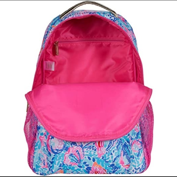 NWT LILLY PULITZER Bahia Backpack - Treasure Trove - Picture 5 of 10